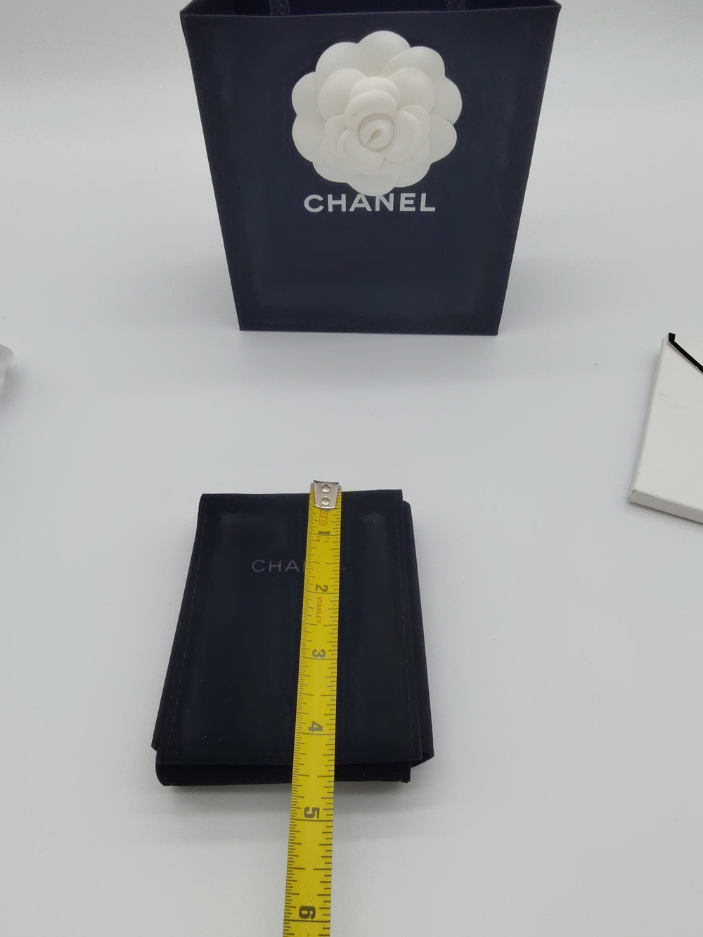 CHANEL Fine Jewelry Packaging Set Camellia Jewelry Box Ribbon Bag Booklet - Picture 9 of 10